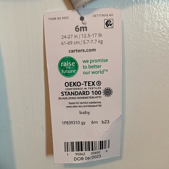 Carter’s Acorn 2-Way Zip Sleep & Play Pajamas - Picture 4 of 4